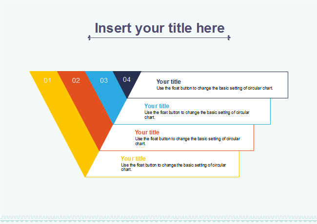 2D Horizontal Pyramid Diagram