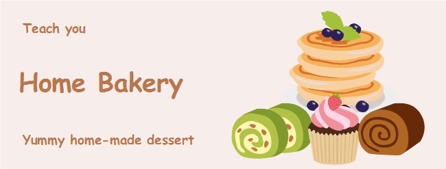 Home Bakery Facebook Cover