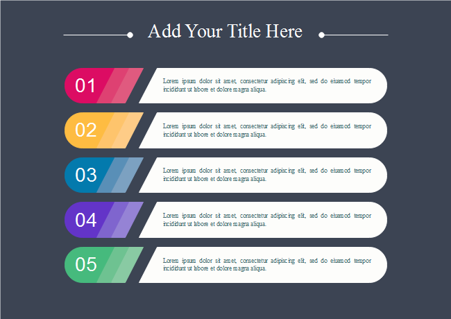 Horizontal List Presentation
